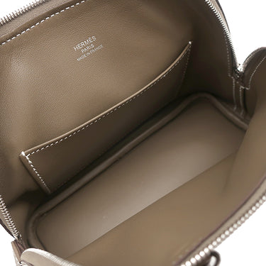 エルメス HERMES ボリード1923 ミニ エトゥープ エバーカラー 2WAYバッグ シルバー金具 新品 未使用 グレージュ ショルダー