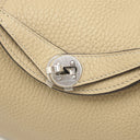 エルメス HERMES リンディ2 ミニ ヴェルソ トレンチ×エトゥープ トリヨンクレマンス ショルダーバッグ シルバー金具 新品 未使用