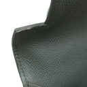 エルメス HERMES ケリー28 外縫い ヴェールアマンド ヴォーエプソン 2WAYバッグ ゴールド金具 緑 グレー ハンドバッグ ショルダー