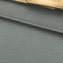 エルメス HERMES ケリー28 外縫い ヴェールアマンド ヴォーエプソン 2WAYバッグ ゴールド金具 緑 グレー ハンドバッグ ショルダー