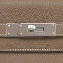 エルメス HERMES ケリー28 内縫い エトゥープ トゴ 2WAYバッグ シルバー金具 グレージュ ショルダー ハンドバッグ