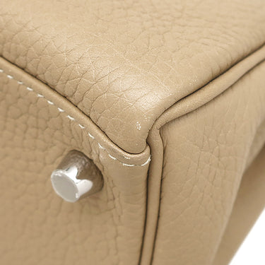 エルメス HERMES ケリー28 内縫い トレンチ トリヨンクレマンス 2WAYバッグ シルバー金具 ハンドバッグ ショルダー