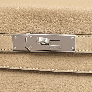 エルメス HERMES ケリー28 内縫い トレンチ トリヨンクレマンス 2WAYバッグ シルバー金具 ハンドバッグ ショルダー