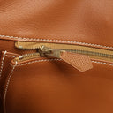 エルメス HERMES バーキン40 ゴールド クシュベル ハンドバッグ ゴールド金具 茶