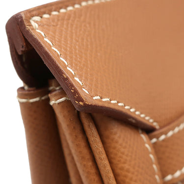 エルメス HERMES バーキン40 ゴールド クシュベル ハンドバッグ ゴールド金具 茶