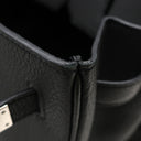 エルメス HERMES バーキン40 ブラック トゴ ハンドバッグ シルバー金具 黒