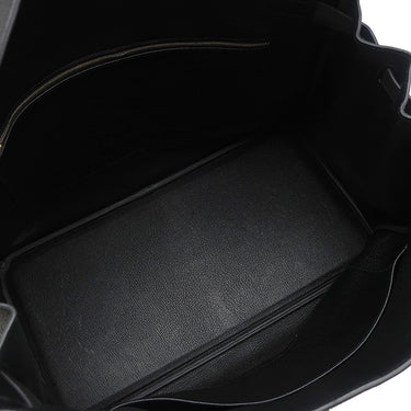 エルメス HERMES バーキン40 ブラック トゴ ハンドバッグ シルバー金具 黒