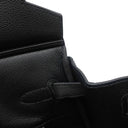 エルメス HERMES バーキン40 ブラック トゴ ハンドバッグ シルバー金具 黒