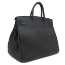 エルメス HERMES バーキン40 ブラック トゴ ハンドバッグ シルバー金具 黒