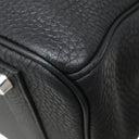 エルメス HERMES バーキン40 ブラック トゴ ハンドバッグ シルバー金具 黒