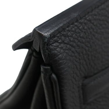 エルメス HERMES バーキン40 ブラック トゴ ハンドバッグ シルバー金具 黒