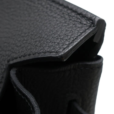 エルメス HERMES バーキン40 ブラック トゴ ハンドバッグ シルバー金具 黒