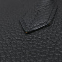 エルメス HERMES バーキン40 ブラック トゴ ハンドバッグ シルバー金具 黒