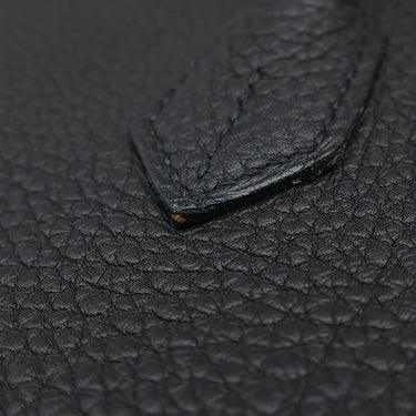 エルメス HERMES バーキン40 ブラック トゴ ハンドバッグ シルバー金具 黒