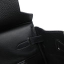 エルメス HERMES バーキン40 ブラック トゴ ハンドバッグ シルバー金具 黒