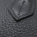 エルメス HERMES バーキン40 ブラック トゴ ハンドバッグ シルバー金具 黒