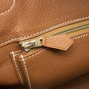 エルメス HERMES バーキン35 ゴールド ヴォーエプソン ハンドバッグ ゴールド金具 茶