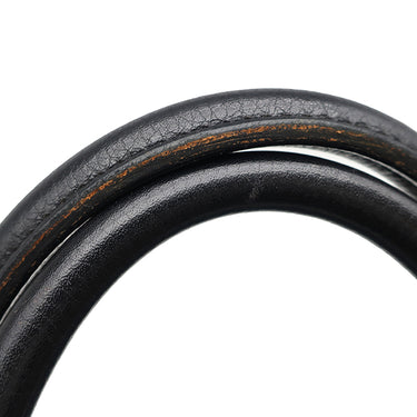 エルメス HERMES バーキン35 ブラック トゴ ハンドバッグ シルバー金具 黒