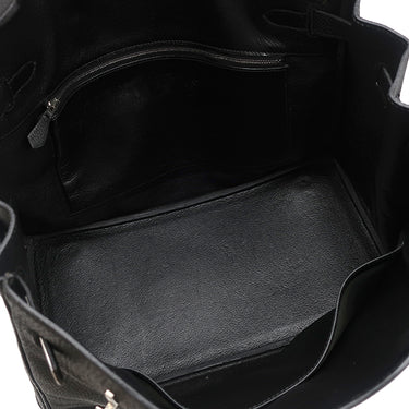 エルメス HERMES バーキン35 ブラック トゴ ハンドバッグ シルバー金具 黒