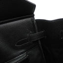 エルメス HERMES バーキン35 ブラック トゴ ハンドバッグ シルバー金具 黒