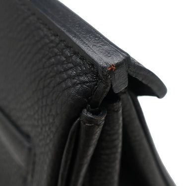 エルメス HERMES バーキン35 ブラック トゴ ハンドバッグ シルバー金具 黒