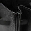 エルメス HERMES バーキン35 ブラック トゴ ハンドバッグ シルバー金具 黒