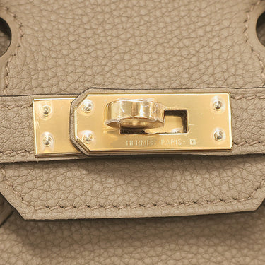 エルメス HERMES バーキン 25 ベージュマルファ トゴ ハンドバッグ ゴールド金具 新品 未使用 ベージュ