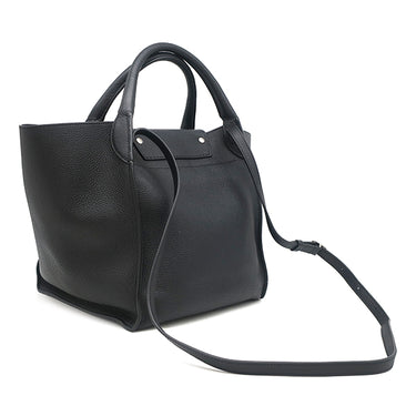 セリーヌ CELINE ビッグバッグ スモール 189313 ブラック レザー 2WAYバッグ シルバー金具 黒