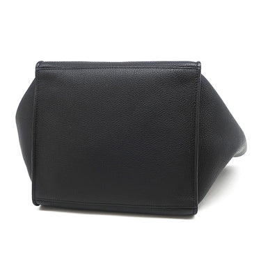 セリーヌ CELINE ビッグバッグ スモール 189313 ブラック レザー 2WAYバッグ シルバー金具 黒