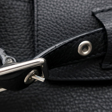 セリーヌ CELINE ビッグバッグ スモール 189313 ブラック レザー 2WAYバッグ シルバー金具 黒