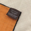 エルメス HERMES カレ140 カレジェアン アブリコット×ローズ×ヴェール カシミヤ シルク ストール 【L'INSTRUCTION DUROY/帝王学】 2023AW