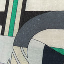 エルメス HERMES カレ140 カレジェアン ミント×グリ×ブラック カシミヤ シルク ストール 【ROCABAR /ロカバール】 2018AW