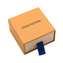 ルイヴィトン LOUIS VUITTON ブックルドレイユ ルイーズ バイ ナイト M00757 ゴールド GP ストラス ピアス LVサークル ラインストーン