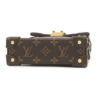 ルイヴィトン LOUIS VUITTON ポシェット トランク ヴェルティカル M67873 モノグラムリバース モノグラムキャンバス モノグラムリバースキャンバス ショルダーバッグ ゴールド金具 茶