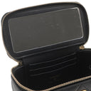 シャネル CHANEL バニティ チェーン ショルダー AP3079 ブラック レザー ショルダーバッグ ゴールド金具 ココマーク トランプ柄