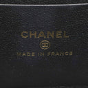 シャネル CHANEL バニティ チェーン ショルダー AP3079 ブラック レザー ショルダーバッグ ゴールド金具 ココマーク トランプ柄