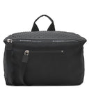 ジバンシイ GIVENCHY パンドラ スタッズ ブラック ナイロン レザー 2WAYバッグ シルバー金具 ハンドバッグ ショルダーバッグ