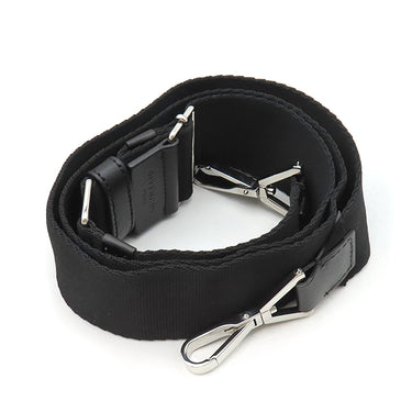 ジバンシイ GIVENCHY パンドラ スタッズ ブラック ナイロン レザー 2WAYバッグ シルバー金具 ハンドバッグ ショルダーバッグ