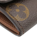 ルイヴィトン LOUIS VUITTON ポルト モネ プラ M61930 モノグラム モノグラムキャンバス コインケース ゴールド金具 茶 小銭入れ カードケース