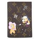 ルイヴィトン LOUIS VUITTON クーヴェルテュール パスポール NM M12237 モノグラム×アズールフロスト レザー モノグラムキャンバス パスポートケース ヴィヴィエンヌ ホリデー 2024