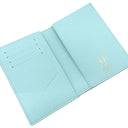 ルイヴィトン LOUIS VUITTON クーヴェルテュール パスポール NM M12237 モノグラム×アズールフロスト レザー モノグラムキャンバス パスポートケース ヴィヴィエンヌ ホリデー 2024