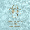 ルイヴィトン LOUIS VUITTON クーヴェルテュール パスポール NM M12237 モノグラム×アズールフロスト レザー モノグラムキャンバス パスポートケース ヴィヴィエンヌ ホリデー 2024