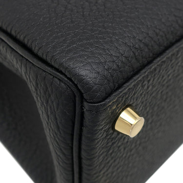 エルメス HERMES ケリー25 内縫い ブラック トゴ 2WAYバッグ ゴールド金具 新品 未使用 黒 ショルダー ハンドバッグ