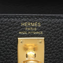 エルメス HERMES ケリー25 内縫い ブラック トゴ 2WAYバッグ ゴールド金具 新品 未使用 黒 ショルダー ハンドバッグ