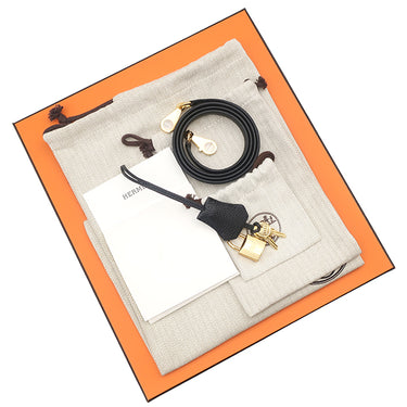エルメス HERMES ケリー25 内縫い ブラック トゴ 2WAYバッグ ゴールド金具 新品 未使用 黒 ショルダー ハンドバッグ