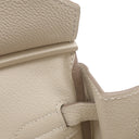 エルメス HERMES バーキン30 クレ トゴ ハンドバッグ ゴールド金具 新品 未使用 オフホワイト