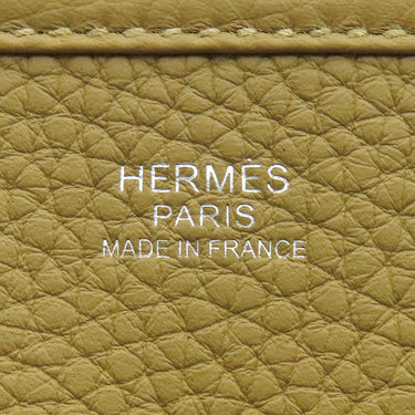 エルメス HERMES エヴリン3 PM デューン トリヨンクレマンス ショルダーバッグ シルバー金具 ベージュ アースカラー