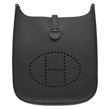 エルメス HERMES エヴリンTPM セリエ ブラック ヴォーエプソン ショルダーバッグ ゴールド金具 黒 新品 未使用