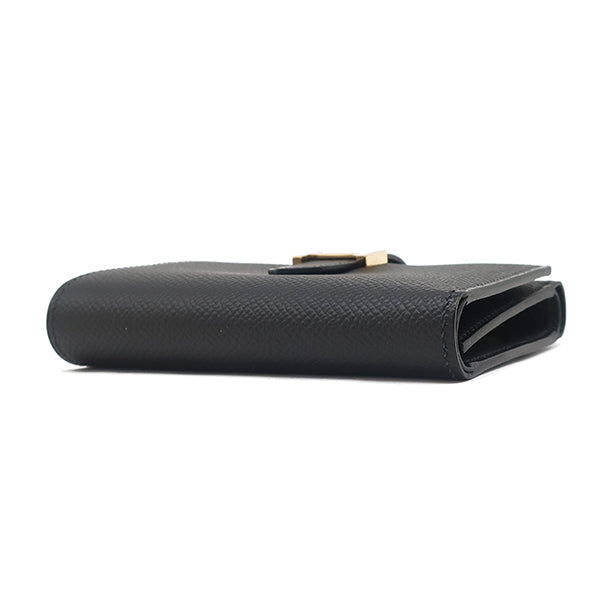 エルメス HERMES ベアン コンビネ ブラック ヴォーエプソン 三つ折り