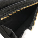 エルメス HERMES ベアン コンビネ ブラック ヴォーエプソン 三つ折り財布 ゴールド金具 黒